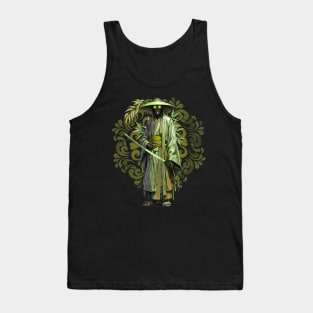 Robot Samurai Tank Top